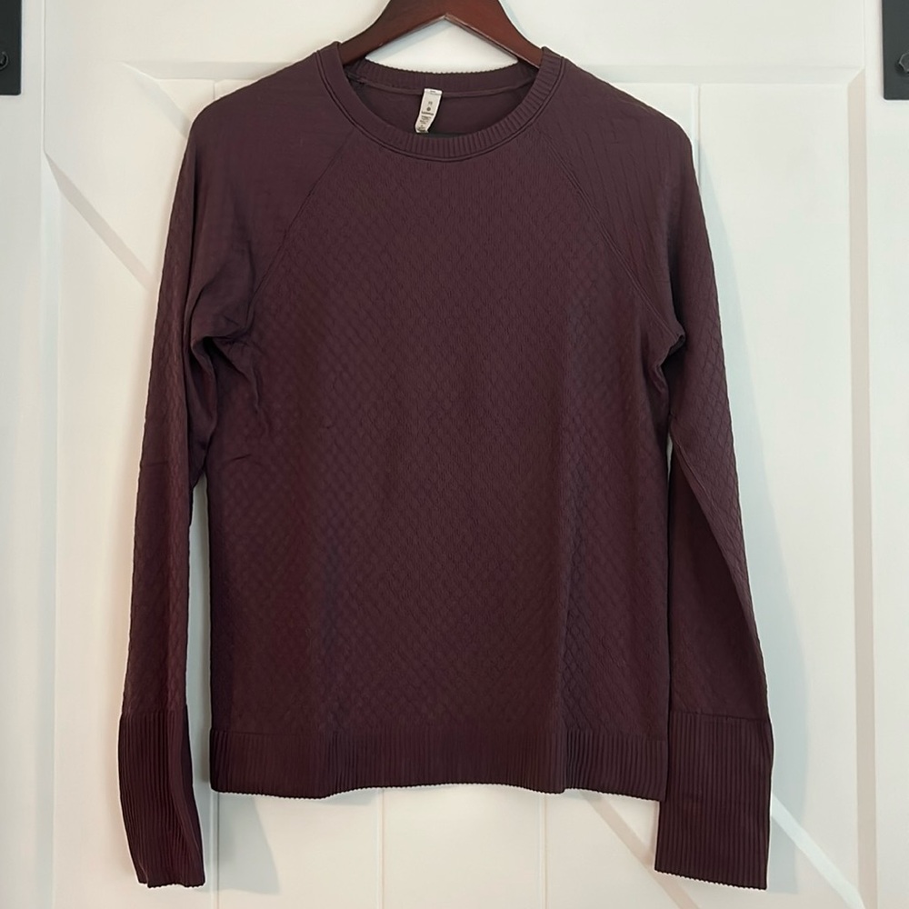 Lululemon Rest Less Pullover Long Sleeve, sz 10